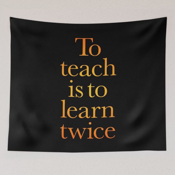 Item preview, To teach is to learn twice. v.3 designed and sold by x1brett.