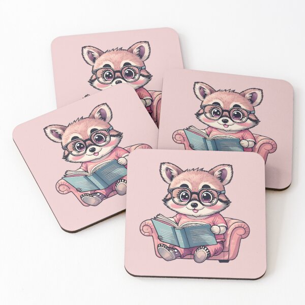 Item preview, Raccoon reading a book designed and sold by Nolan6.