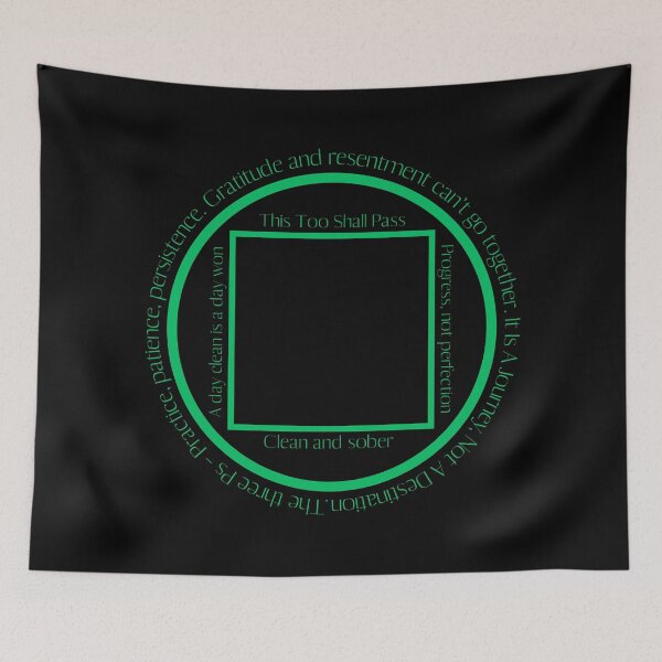 Item preview, NA Slogans Narcotics Anonymous Slogans in Symbol  designed and sold by Simea8.