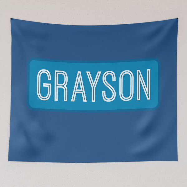 Item preview, Grayson Name designed and sold by Jeallan Designs.