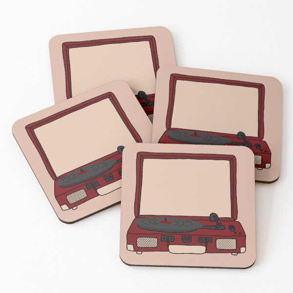 Item preview, Red Record player designed and sold by ScarletDesigns3.