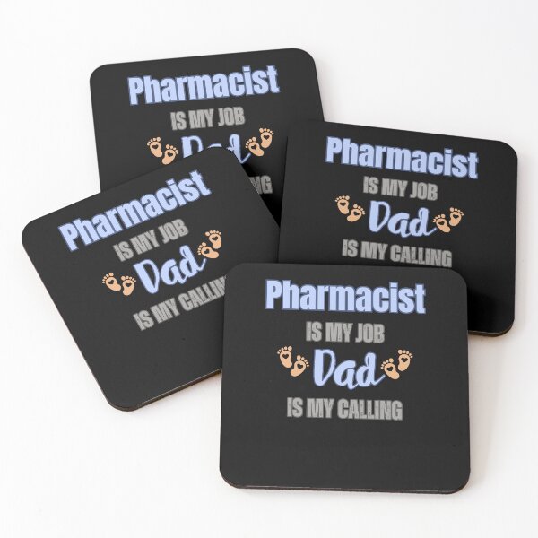 Item preview, Pharmacist Is My Job, Dad Is My Calling designed and sold by WenegeeDesigns.