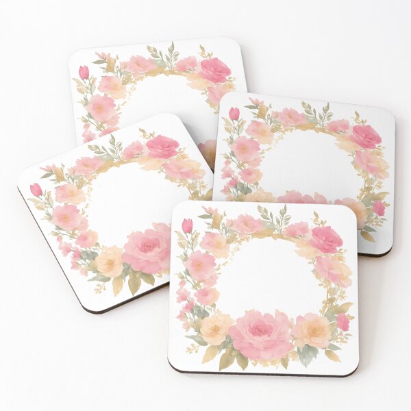 Item preview, Pink flower frame designed and sold by Jayjaynaenae.