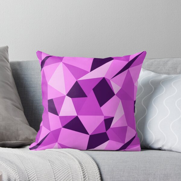 Item preview, Geometric Pattern Pink and Purple designed and sold by PritchBlack.