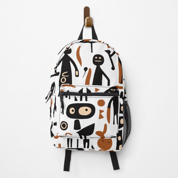 Item preview, Figures and symbols in the style of primitive art designed and sold by siloto.