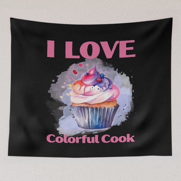 Item preview, Pastel Cooking I Love Colorful Cook designed and sold by Madlen-moon.