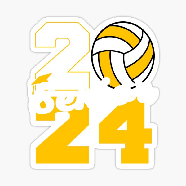Item preview, Senior 2024 Volleyball Graduation Class Of 2024 designed and sold by AnimalLover001.