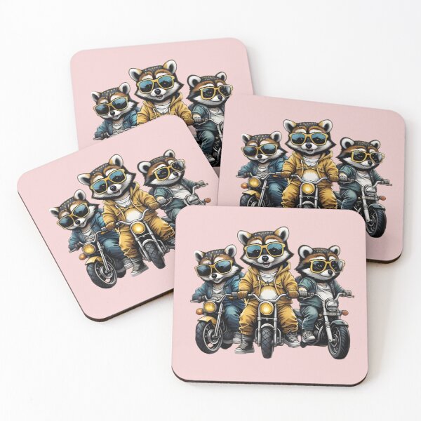 Item preview, Cool raccoons designed and sold by Nolan6.