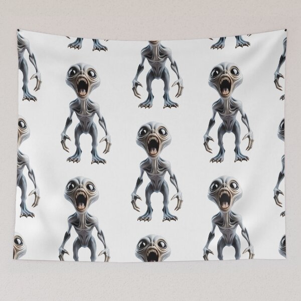 Item preview, Very angry alien) designed and sold by MadinaFatt.