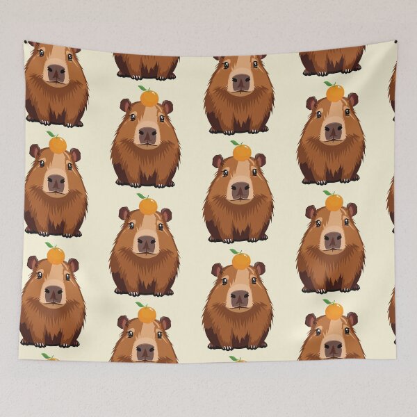 Item preview, Capybara Yuzu Chill designed and sold by fashioncancer.