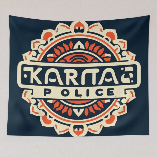 Item preview, Karma Police designed and sold by Rectoryprint.