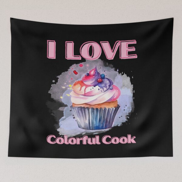 Item preview, Pastel Cooking I Love Colorful Cook designed and sold by Madlen-moon.
