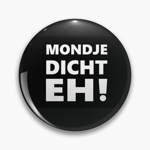 Artikelvorschau, mondje dicht – belgischer Dialekt entworfen und verkauft von naiverider.