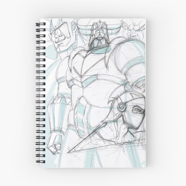 Item preview, Goldrake grendizer pencil sketch designed and sold by Paintbase.