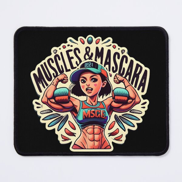 Item preview, Muscles and Mascara designed and sold by Graphics Galore.