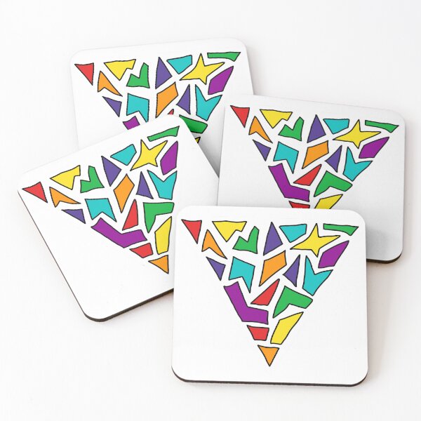 Item preview, LGBT+ Pride Triangle designed and sold by jamiepsdesigns.