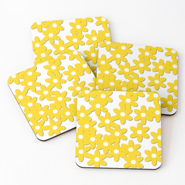 Item preview, Yellow flowers pattern designed and sold by sabinako.