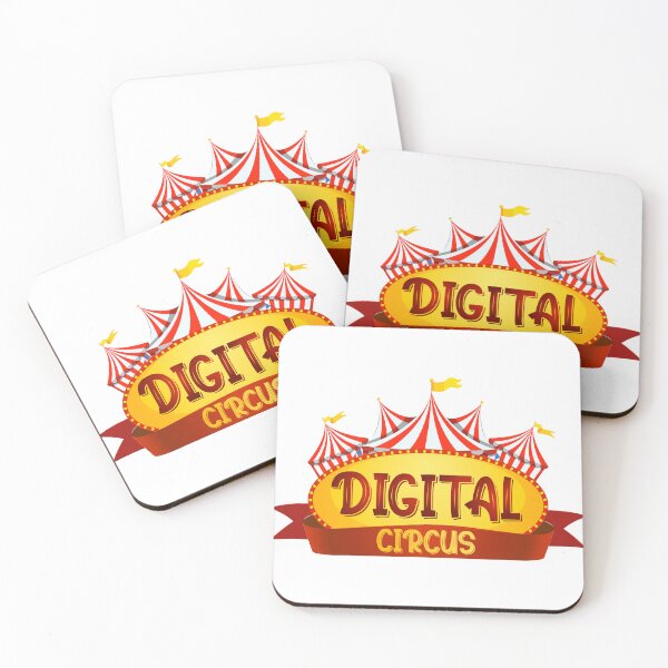 Item preview, digital circuscircustheme, phonecaseidea, tshirtprint, red,white, lights, clowns designed and sold by Designstation74.