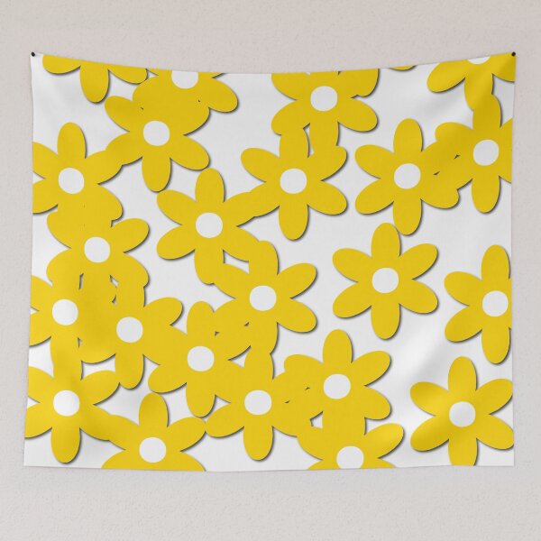 Item preview, Yellow flowers pattern designed and sold by sabinako.