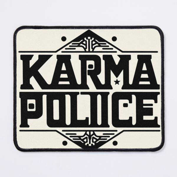 Item preview, Karma Police designed and sold by Rectoryprint.