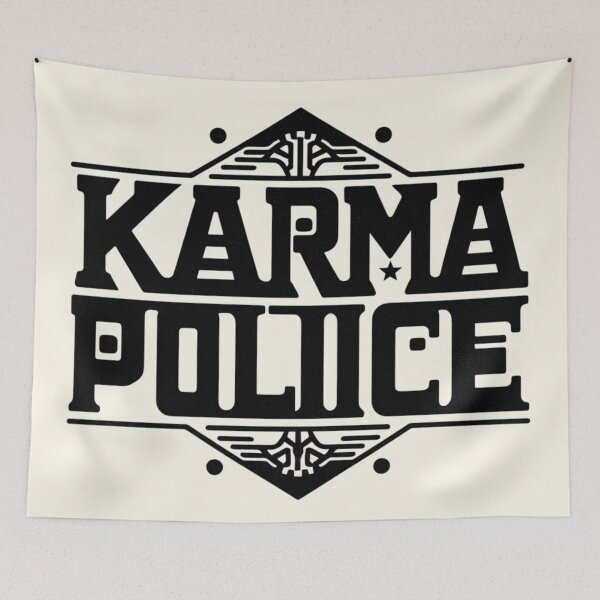 Item preview, Karma Police designed and sold by Rectoryprint.