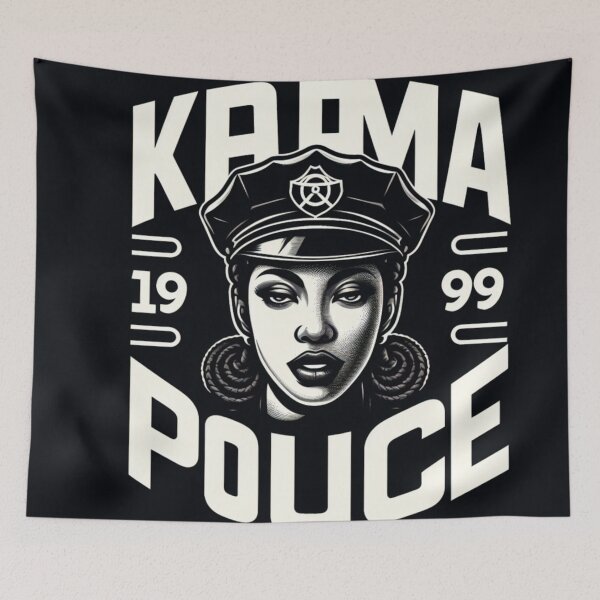 Item preview, Karma Police designed and sold by Rectoryprint.