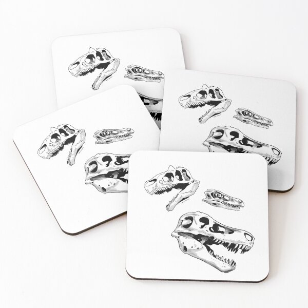 Item preview, Theropod skulls designed and sold by Paleo-parallax.
