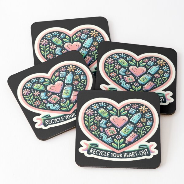 Item preview, Heart of Recycling designed and sold by Boulbi-Shop.