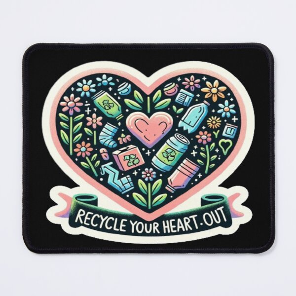 Item preview, Heart of Recycling designed and sold by Boulbi-Shop.