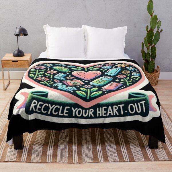 Item preview, Heart of Recycling designed and sold by Boulbi-Shop.