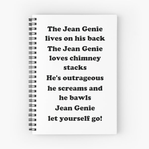 Aperçu de l'œuvre Le Jean Genie - David Bowie créée et vendue par EddRising.