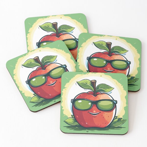 Item preview, Sunny Apple: A Cute and Festive Delight designed and sold by auxincaftan0o.