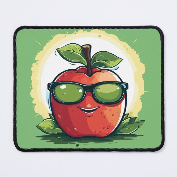 Item preview, Sunny Apple: A Cute and Festive Delight designed and sold by auxincaftan0o.