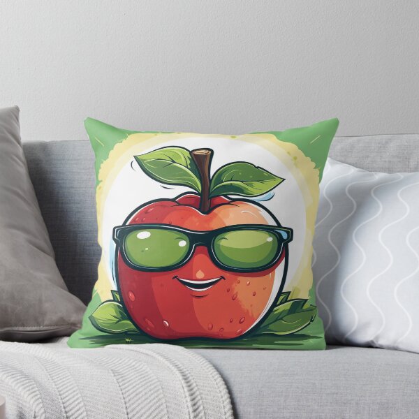 Item preview, Sunny Apple: A Cute and Festive Delight designed and sold by auxincaftan0o.