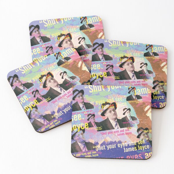 Item preview, James Joyce quote, Shut your eyes and see designed and sold by Mauswohn.