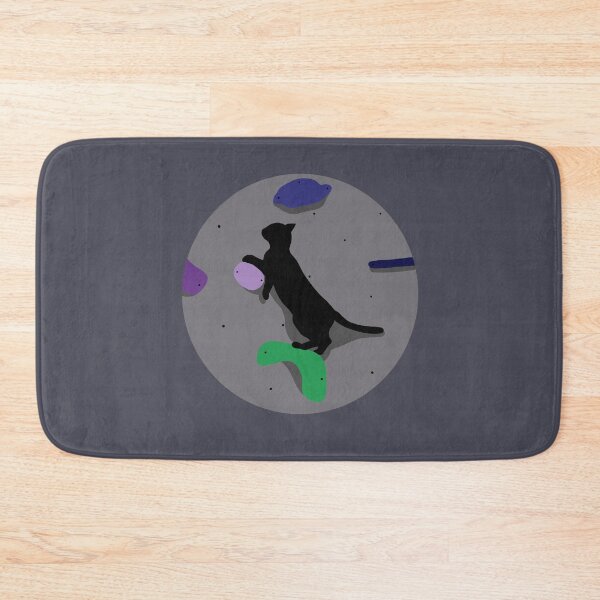 Item preview, Adventurous Cat on a Climbing Wall Tee designed and sold by gemzairingo.