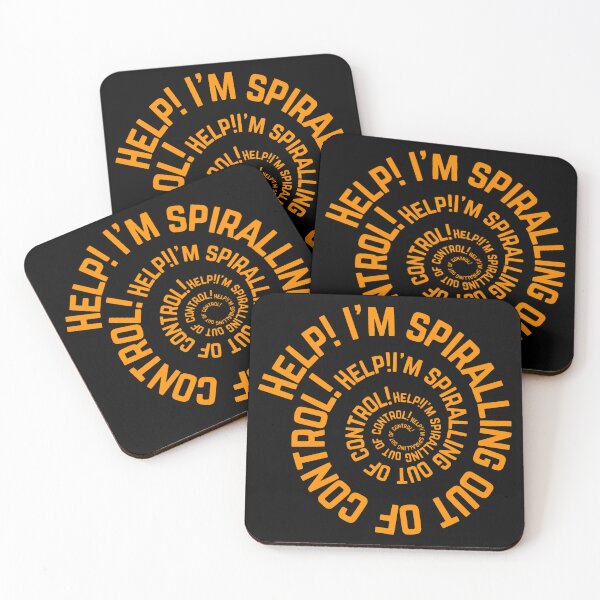 Item preview, Help me! I'm spiralling out of control! designed and sold by TheVarc.