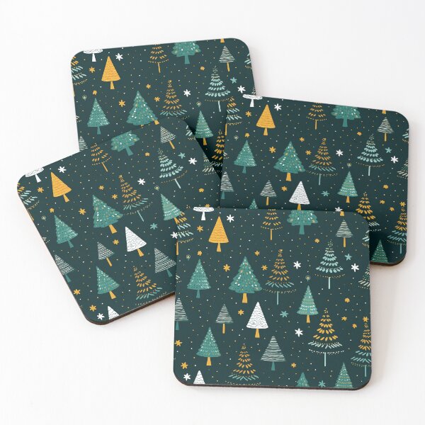Item preview, Christmas forest sparkling in starlight designed and sold by ThePandorrah.