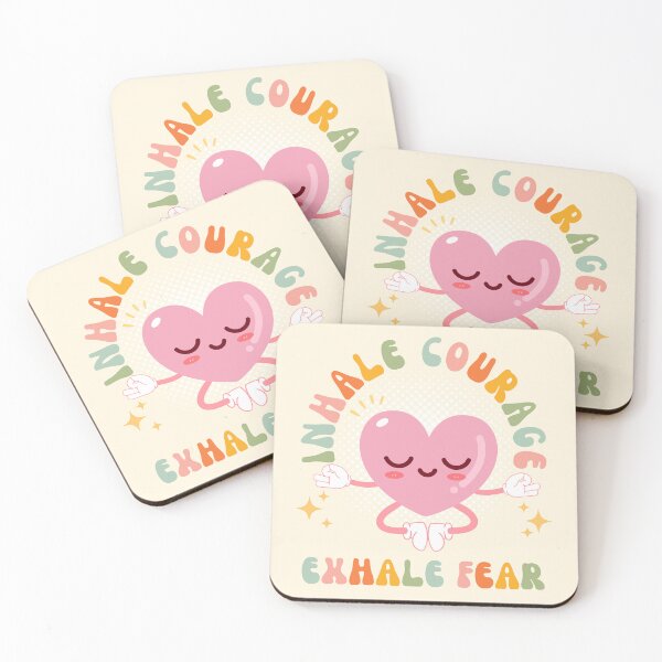 Item preview, Inhale Courage Exhale Fear designed and sold by ohappidayz.