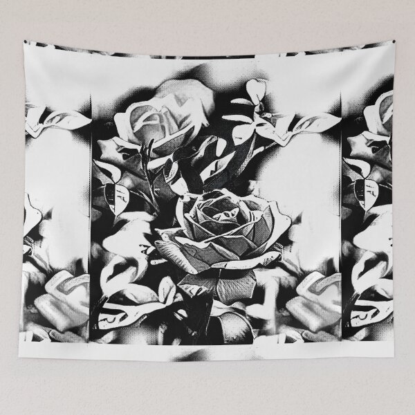 Item preview, roses black-white designed and sold by gata-iris.