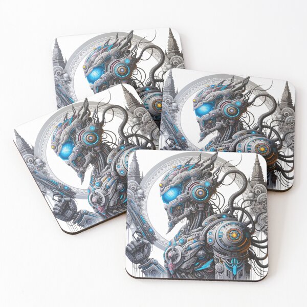 Item preview, "Guardian of Thai Temples: The Cyber Sentinel" designed and sold by Meowguar.