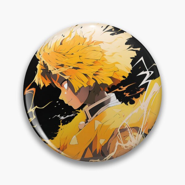 Demon Slayer Kimetsu no Yaiba Kamado Tanjiro with Onigiri - Demon Slayer -  Pin