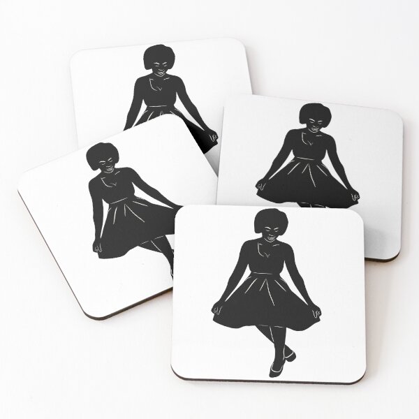 Item preview, Woman dancing black art designed and sold by Anton Repetto.