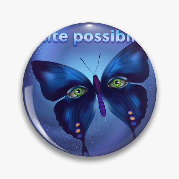 Item preview, Infinite Possibilities Emblem designed and sold by GeraldNewtonArt.