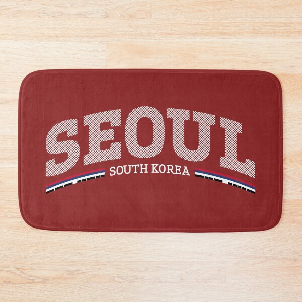 Item preview, Seoul South Korea White Dot Text Pattern designed and sold by ElPato.
