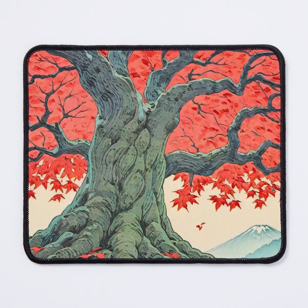 Item preview, Hen The Master - A Contemporary Ukiyo-e Nature Landscape designed and sold by Kijiermono.