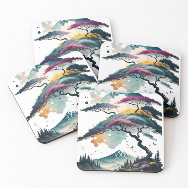 Item preview, A Serene Mountain Landscape designed and sold by JustBeCoooool.