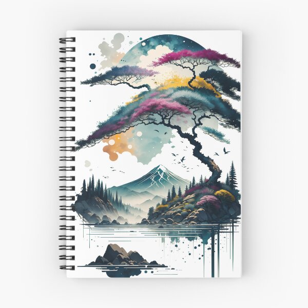 Item preview, A Serene Mountain Landscape designed and sold by JustBeCoooool.
