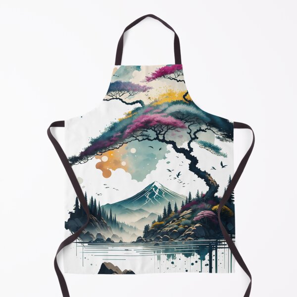 Item preview, A Serene Mountain Landscape designed and sold by JustBeCoooool.