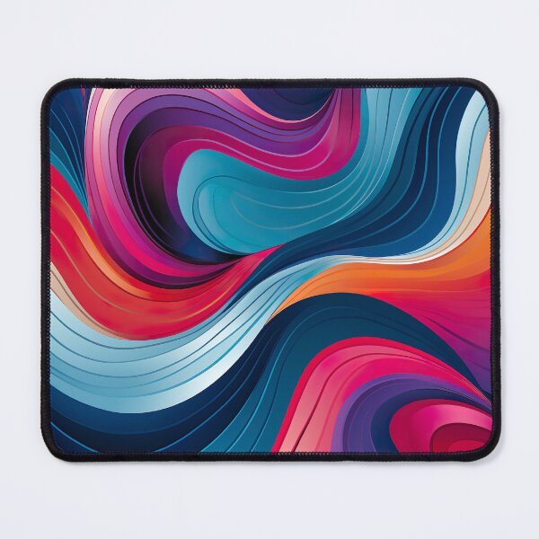Item preview, Vibrant wave design designed and sold by PixelPrisma.